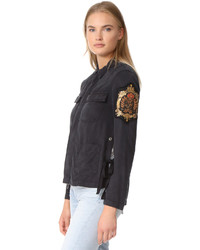 Pam & Gela Cargo Jacket With Crest Patch