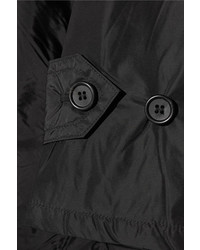 Prada Hooded Shell Jacket Black