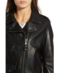 Schott NYC Lightweight Perfecto Leather Jacket