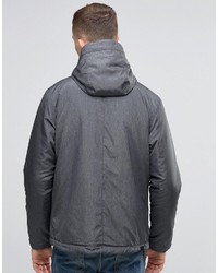 Bench Zip Through Lightweight Jacket With Hood In Black