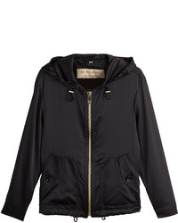 Burberry Zipped Silk Jacket With