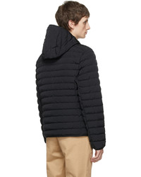 Lacoste Black Insulated Packable Coat