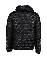 NOIZE Quilted Hooded Puffer Coat