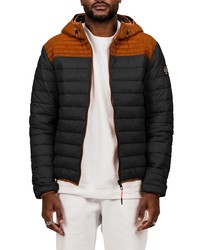 Point Zero Ultralight Colorblock Packable Quilted Jacket