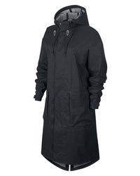 Black Lightweight Raincoat