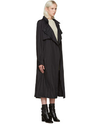 Isabel Marant Black Dracen Trench Coat
