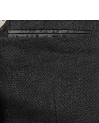 Polo Ralph Lauren Black Morgan Textured Linen Blazer
