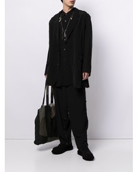 Yohji Yamamoto Button Sleeve Blazer