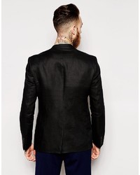 Asos Slim Fit Suit Jacket In 100% Linen