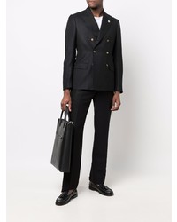 Lardini Fitted Double Breasted Blazer