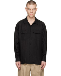Engineered Garments Black Classic Shirt