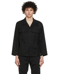 VISVIM Black Linen Shirt