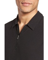 James Perse Zip Placket Polo