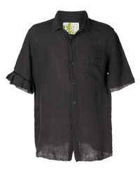 By Walid Patch Pocket Short Sleeved Shirt
