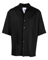 PT TORINO Short Sleeve Linen Shirt