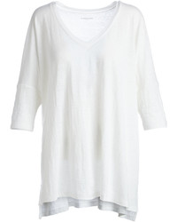 Eileen Fisher Dolman Sleeve Boxy Organic Linen Tunic