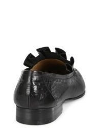 The Row Adam Pleated Loafers