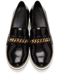 Stella McCartney Black Binx Chain Platform Loafers