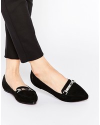 Asos Collection Make A Hit Pointed Loafers