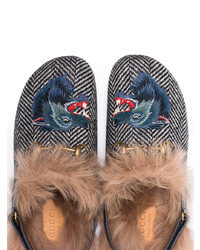 Gucci wolf store head loafers