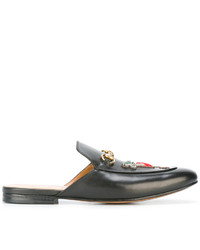 Gucci Heart Dagger Princetown Loafers