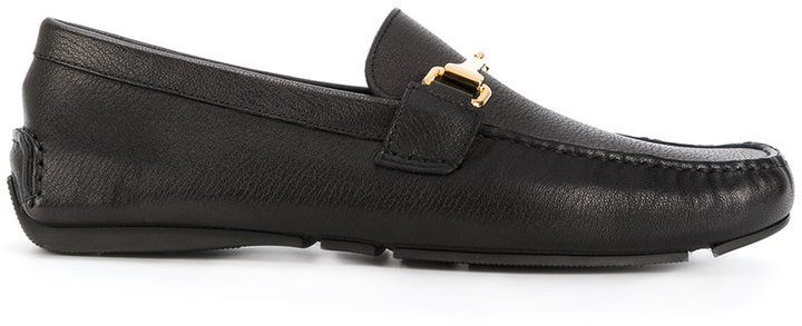 Versace Horsebit Loafers, $595 | farfetch.com | Lookastic