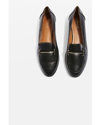 Topshop Liberty Buckle Loafers