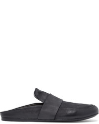 Marsèll Marsell Washed Leather Backless Loafers