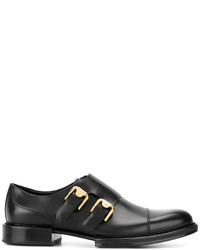 Versace Side Buckle Loafers