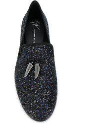 Giuseppe Zanotti Design Spacey Glitter Slippers