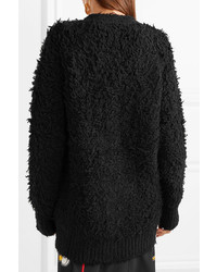 Marni Oversized Textured Wool Blend Cardigan