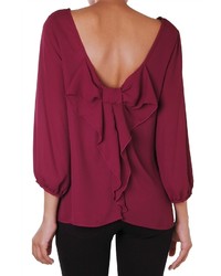 Bow Back Blouse