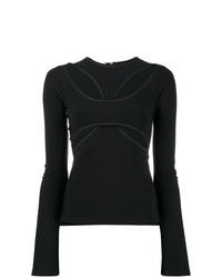 Beaufille Cutout Front Jersey Top