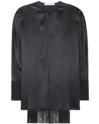 Givenchy Fringed Silk Blouse