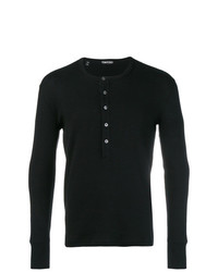 Tom Ford Button Placket T Shirt