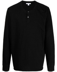 James Perse Crew Neck Fitted Top