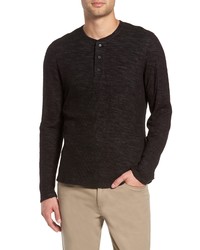 Vince Double Knit Henley Top