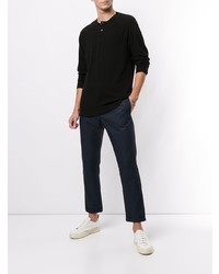 James Perse Dry Touch Long Sleeved Henley