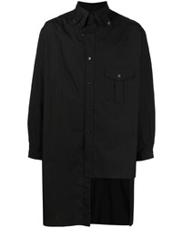 Yohji Yamamoto Asymmetric Hem Cotton Shirt