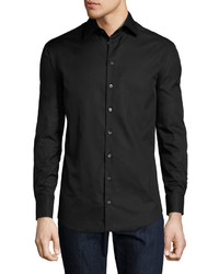 Giorgio Armani Basic Sport Shirt Black