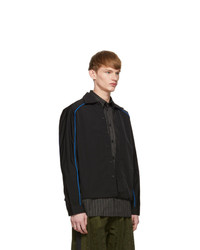 Unravel Black And Blue Technical Long Sleeve Shirt