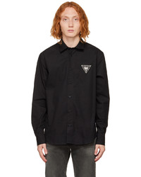 VERSACE JEANS COUTURE Black Camicia Shirt