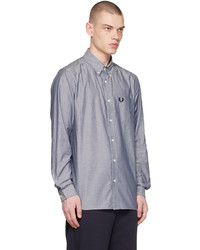 Fred Perry Black Collar Shirt