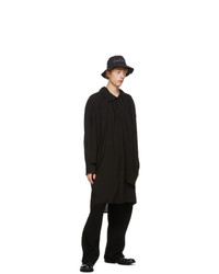 Yohji Yamamoto Black Collar Stall Shirt