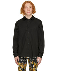 VERSACE JEANS COUTURE Black Cotton Shirt