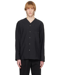 LE17SEPTEMBRE Black Crinkled Shirt