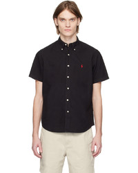 Polo Ralph Lauren Black Gart Dyed Shirt