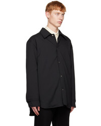 Jil Sander Black Insulated Shirt