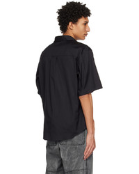 DSQUARED2 Black Lace Shirt