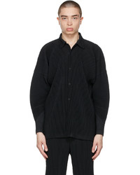 Homme Plissé Issey Miyake Black Monthly Color April Shirt
